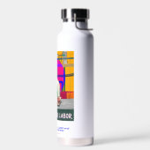 Bouteille d'eau : Respectez notre travail (Gauche)