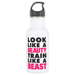 Bouteille D'eau Ressemblez à un train de beauté comme une bête