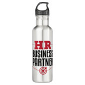 Bouteille D'eau Ressources humaines pour les partenaires professio (Devant)