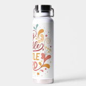 Bouteille d'eau Reste Humble, Travaille Dur – Moti (Arrière)