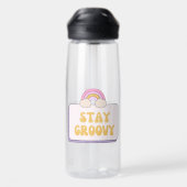 Bouteille D'eau Restez Groovy (Arrière)