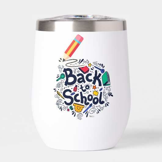 Bouteille d'eau retour à l'école (Avant)
