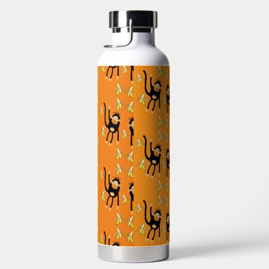 Bouteille D'eau Retour À L'École Petit Singe (Droite)