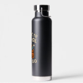 Bouteille D'eau Retour à l'école Rétro élèves enseignants et paren (Gauche)