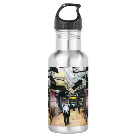 Bouteille D'eau Retour à pied à travers l'Antiquité, Jérusalem (Devant)