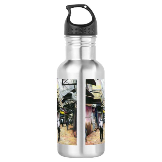 Bouteille D'eau Retour à pied à travers l'Antiquité, Jérusalem (Dos)