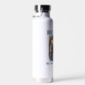 Bouteille D'eau Retraité Mon Travail Est De Faire Du Vélo (Plage)