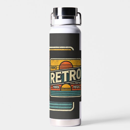 BOUTEILLE D'EAU RETRO (Arrière)