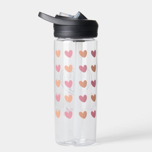 Bouteille D'eau Retro Be Kind Heart Motif (Droite)