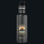 Bouteille D'eau Retro Mountains Family Randonnée Correspondance pe<br><div class="desc">Bonne humeur ? Il suffit d'ajouter le feu de camp, s'mores, et le reste de la famille avec une tenue correspondante. Joli thème de camping vous pouvez customiser pour votre prochaine aventure familiale avec un détenteur de place pour le site et l'année. Parfait pour les photos de famille pendant que...</div>