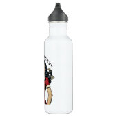 Bouteille D'eau Retro Pinup "Who's Next?" Water Bottle (Droite)