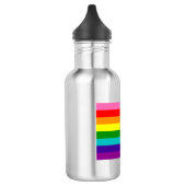 Bouteille D'eau Retro Rainbow 8 Fierté (Gauche)