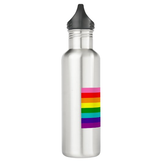Bouteille D'eau Retro Rainbow 8 Pride (Gauche)