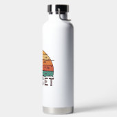 Bouteille D'eau Retro Sunset Horizon Graphic Mug' (Droite)