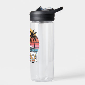 Bouteille D'eau Retro Surf Van Sunset Vibes