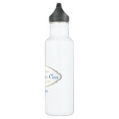 Bouteille D'eau Retrouvailles familiales Fancy Ovale personnalisée (Droite)