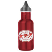 Bouteille D'eau Réunion rubis du Pegasus Posse (Gauche)