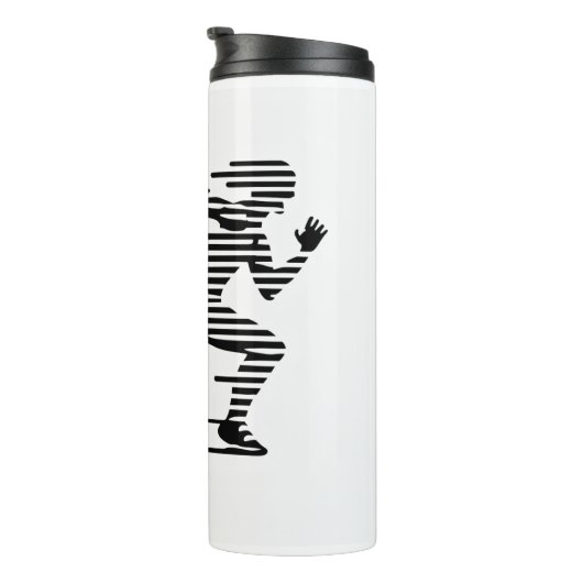 Bouteille d'eau réutilisable (Tourné sur la droite)