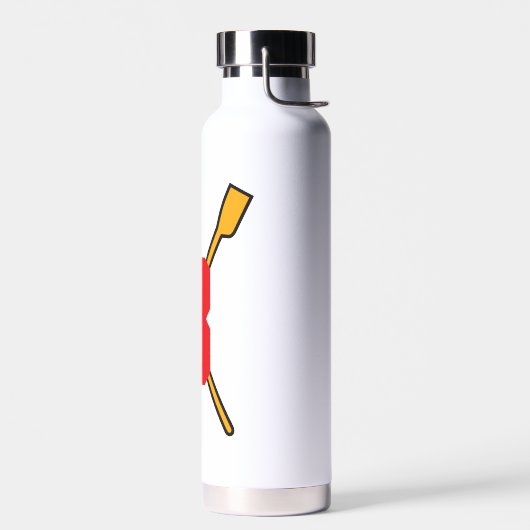 Bouteille d'eau réutilisable de l'équipage BHS (Gauche)