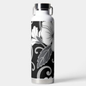 BOUTEILLE D'EAU RÊVE POLYNÉSIEN (NOIR) (Avant)