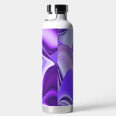 Bouteille D'eau Rêves arc-en-ciel à fleurs violettes (Droite)