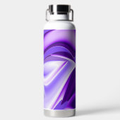 Bouteille D'eau Rêves arc-en-ciel à fleurs violettes (Plage)