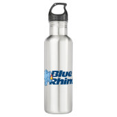 Bouteille D'eau Rhino bleu (Devant)