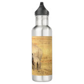 Bouteille D'eau rhinocéros mignons en afrique (Droite)