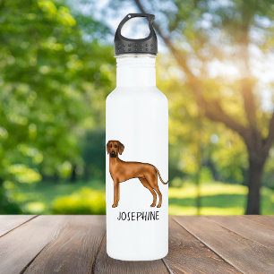 Bouteille D'eau Rhodesian Ridgeback mignon Chien Lion Africain Et 