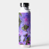 Bouteille D'eau Rhododendron pourpre fleurit (Gauche)