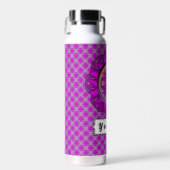 Bouteille D'eau Ribbon de Clover violet par Kenneth Yoncich (Avant)