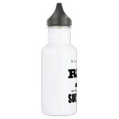 Bouteille D'eau Riche Et Réussi (Gauche)