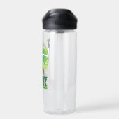 Bouteille D'eau RICK ET MORTY™ | Éclat vert (Arrière)