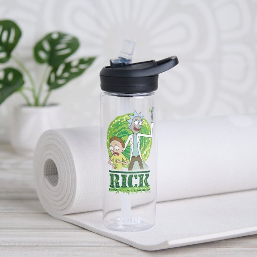 Bouteille D'eau RICK ET MORTY™ | Éclat vert (Yoga)