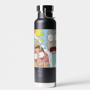 Bouteille D'eau Rick Ouverture des yeux de Morty Citation graphiqu