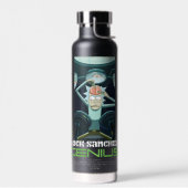 Bouteille D'eau Rick Sanchez Genius Citation Graphique (Gauche)