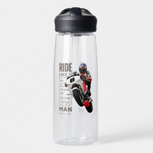 Bouteille D'eau Ride Like a King Gourde à eau 25oz