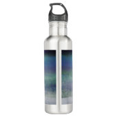 Bouteille D'eau Rinder aux teintes bleues (Dos)