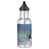 Bouteille D'eau Rinder aux teintes bleues (Gauche)