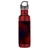 Bouteille D'eau Riscos cruzados vermelho e azul (Devant)