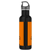 Bouteille D'eau Risque crâne et os croisés (Dos)