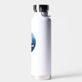 Bouteille D'eau Rivière Pittoresque Et Wild D'Argile Blanche (Gauche)