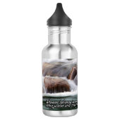 Bouteille D'eau Rivières de l'eau vive Inspiration (Gauche)