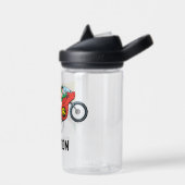 Bouteille D'eau Robin & Cycle | Ajouter Votre Nom (Gauche)