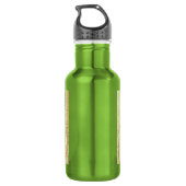 Bouteille D'eau Robin des bébés aux violettes (Dos)