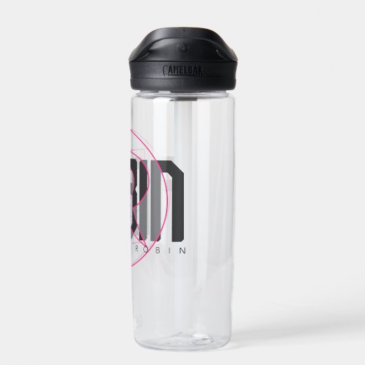Bouteille D'eau Robin Hi-Tech Nom Graphique (Arrière)