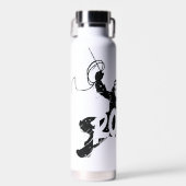 Bouteille D'eau Robin Ink Nom de la brosse (Avant)