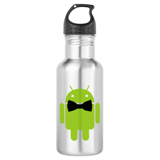 Bouteille D'eau Robot Android Android Formel (Devant)