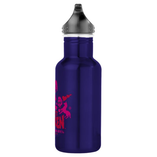 Bouteille D'eau Robot Chicken Nerd Unicorn Graphic (Droite)