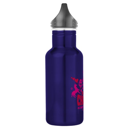 Bouteille D'eau Robot Chicken Nerd Unicorn Graphic (Gauche)
